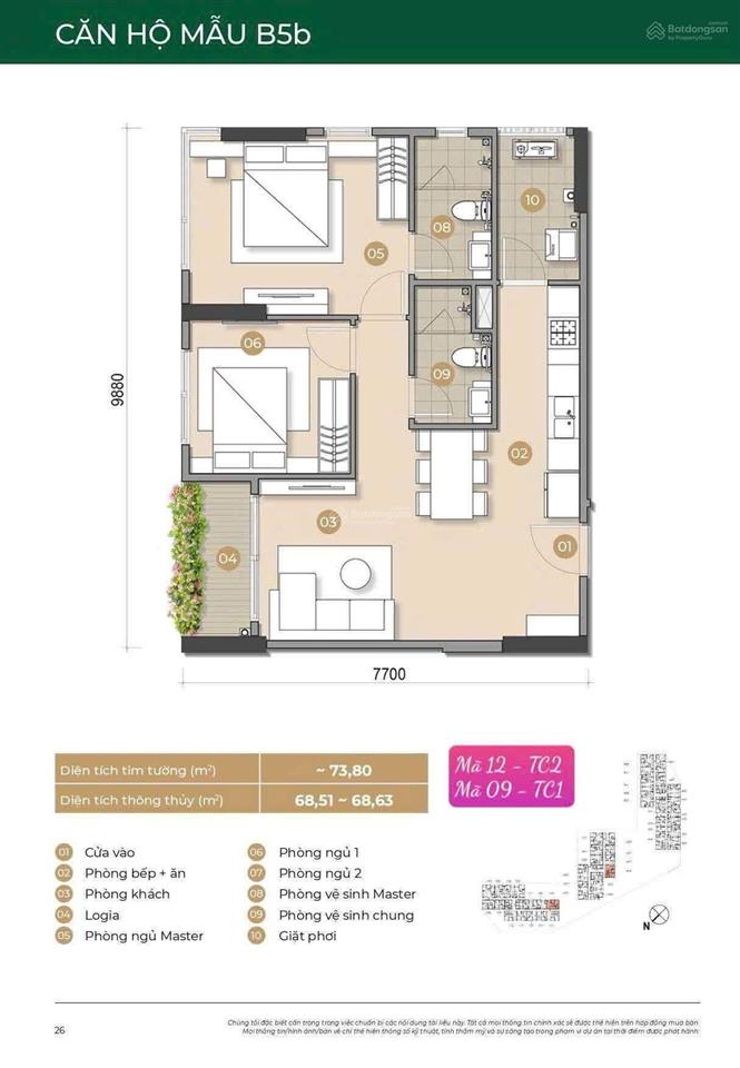 Căn góc mizuki trellia cove không gian sống chuẩn nhật giá tốt