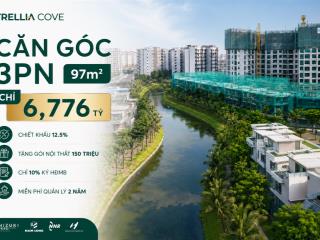 Căn góc 3pn giá tốt trellia cove 6ty776