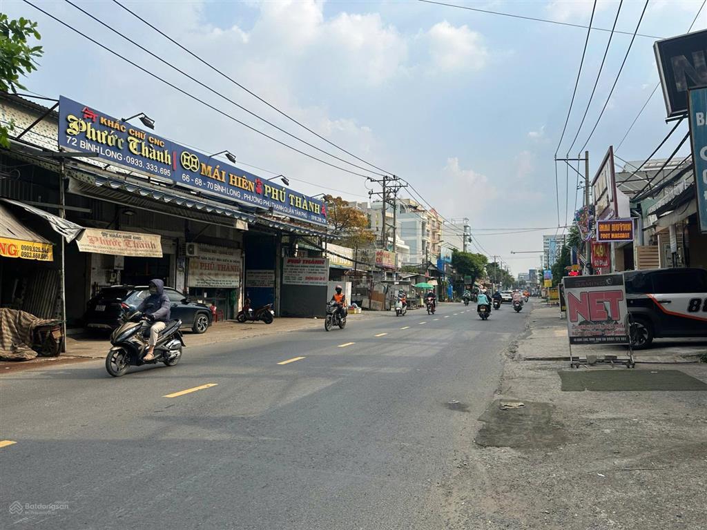 Mặt tiền kd bình long, 4x18 cấp 4, giá 7,3 tỷ