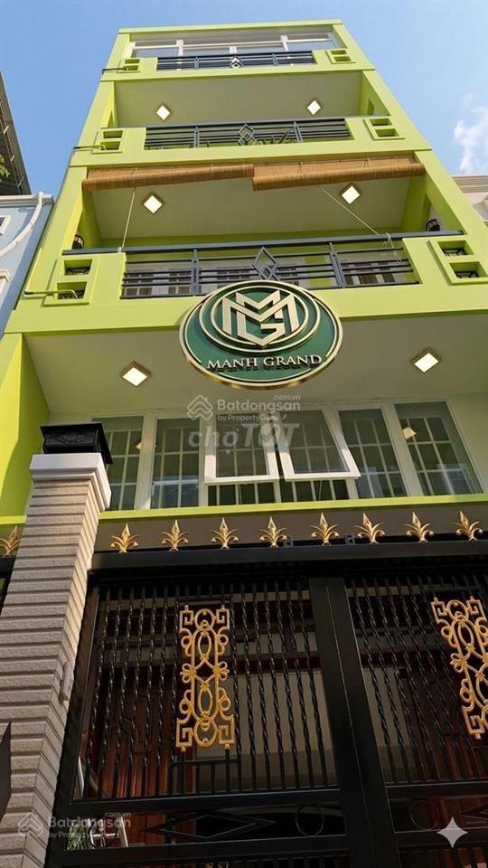 Hẻm cách mạng tháng 8 (5 tầng 4,4mx15m, nở hậu 6,8m). giá 10 tỷ