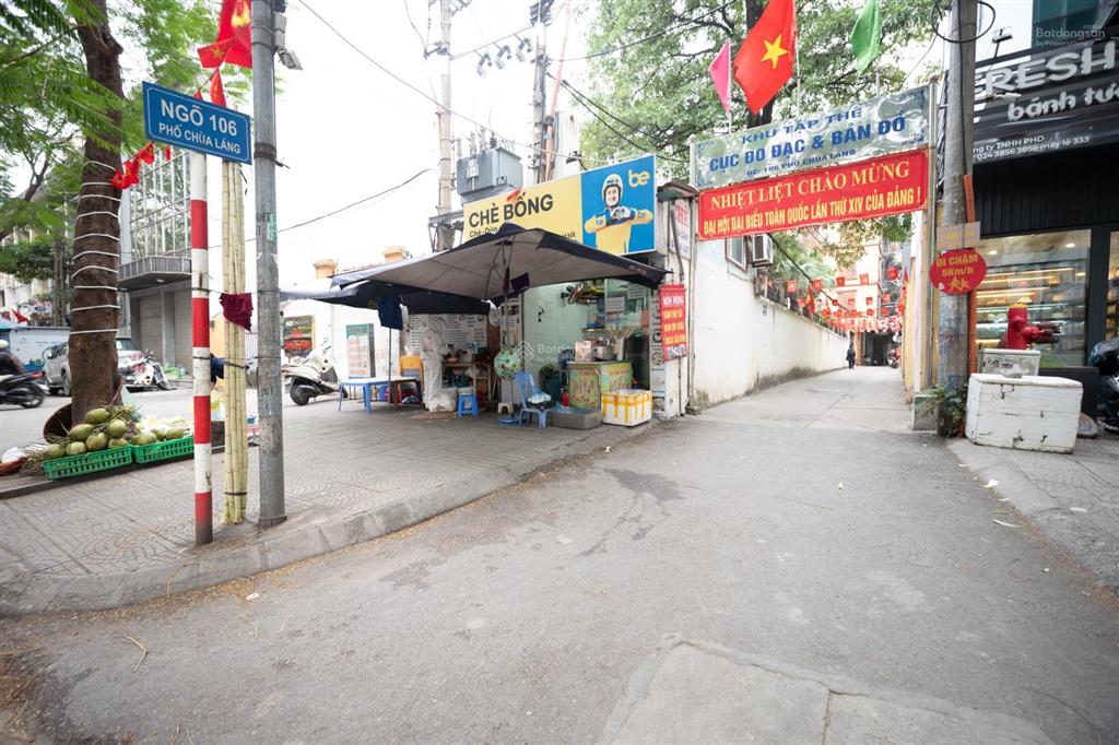 (chính chủ) cho thuê mặt bằng kinh doanh tại tầng 1 & 2, số 27 ngõ 106 phố chùa láng