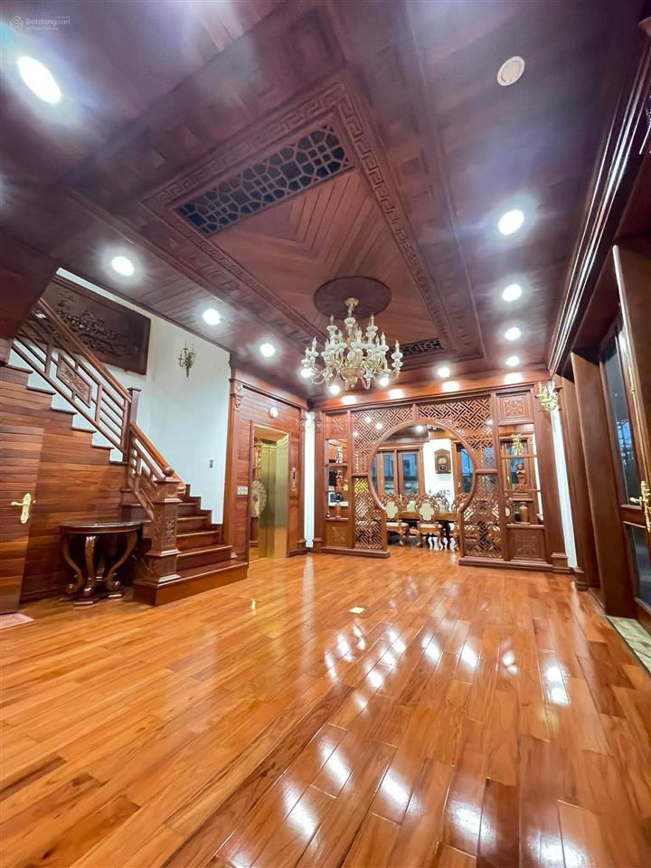 Dinh thự 510m2, mt 25m, vip nhất trong lòng bán đảo linh đàm, nơi các đại gia đang sống