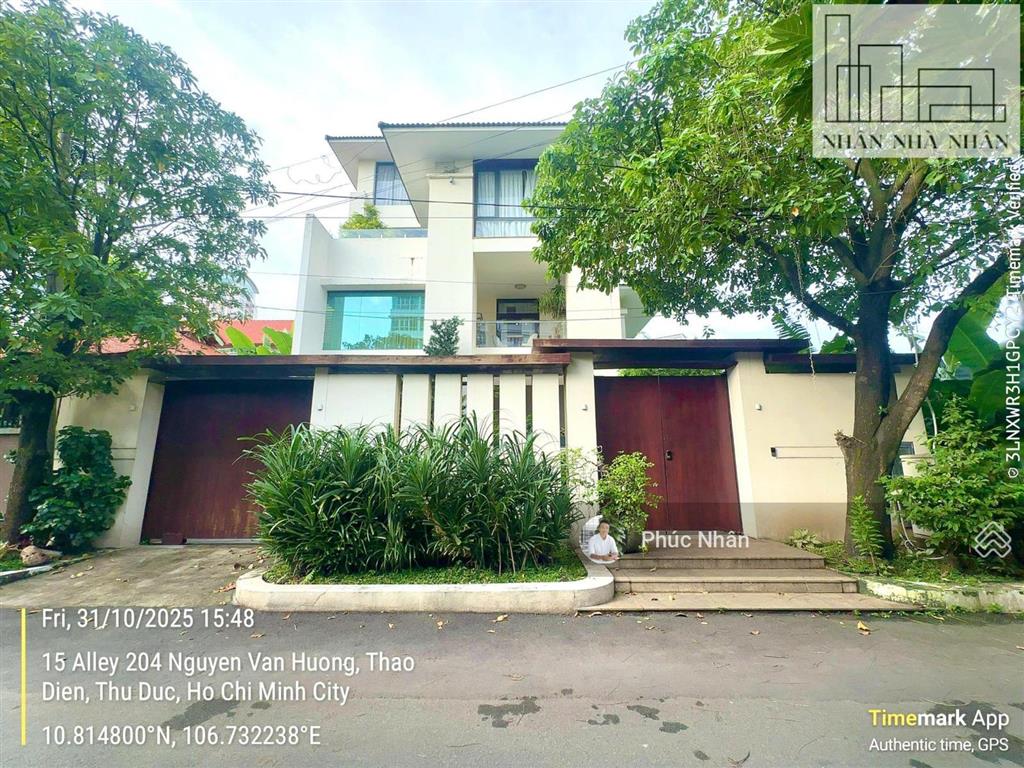 Biệt thự giá tốt ở ngay compound nguyễn văn hưởng 535m2 sàn  hầm 4 tầng chính chủ tại thảo điền
