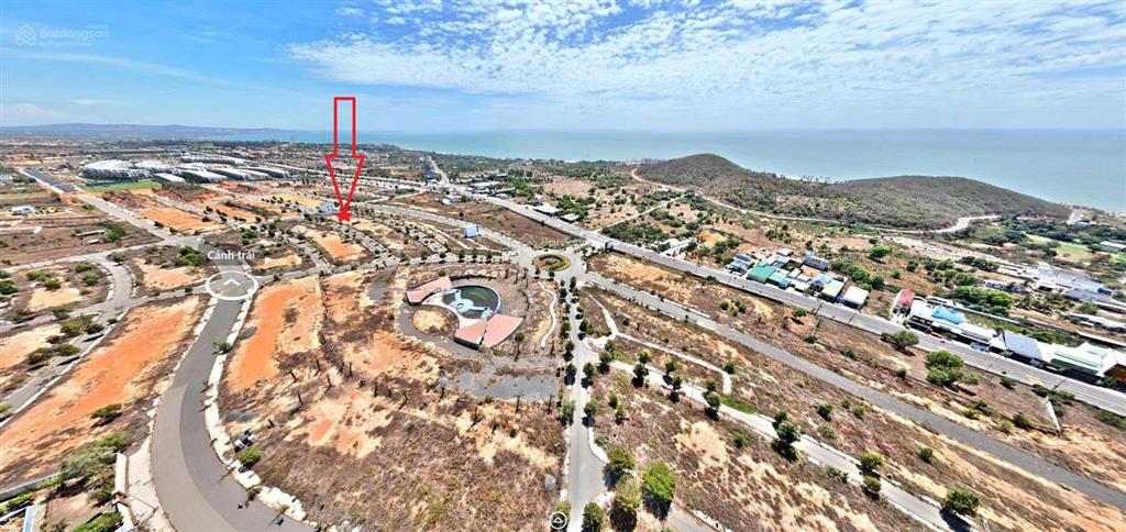 Đất biển hướng nam b348 queen pearl view biển trực diện, dãy 2 trục nguyễn thông