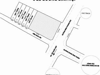 Bán đất ngay chợ tăng nhơn phú b đường đình phong phú, hàng f0 vừa ra mắt