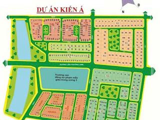 Bán đất mặt tiền đường d5a khu dân cư kiến á, đường liên phường chỉ 125tr/m2