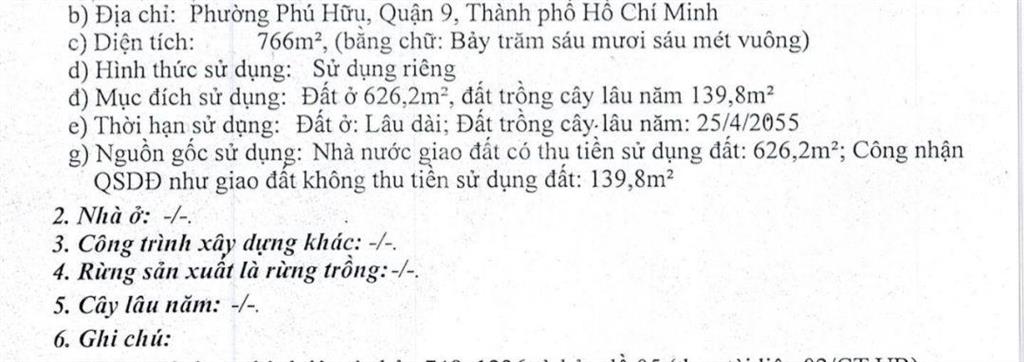 Ngân hàng thanh lý nhà mt đường nguyễn duy trinh, gần vòng xoay phú hữu, 766m2 giá chỉ 38 tỷ