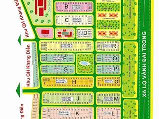 Rẻ nhất không có lô thứ hai bán đất kdc an thiên lý đường dương đình hội. dt 5x18m giá 8,4 tỷ