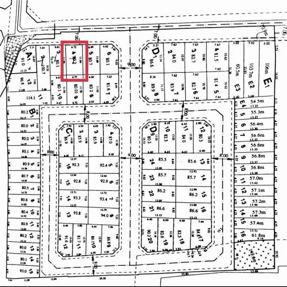 Bán đất kdc samsung village 5,5x14,5m (80m2) giá 4,9 tỷ