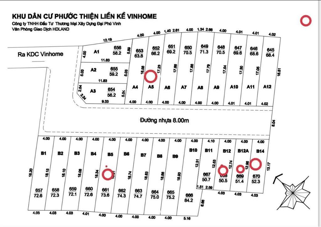 Bán đất phước thiện cạnh vinhomes 50,6m2, giá chỉ 2.8 tỷ