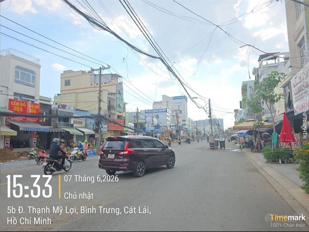Bán nhà c4 mặt tiền thạnh mỹ lợi chỉ 98tr/m2 (5 x 27,6)