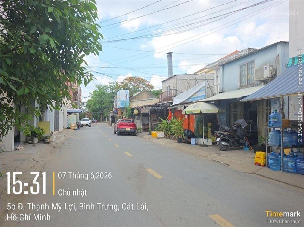 Bán nhà c4 mặt tiền thạnh mỹ lợi chỉ 98tr/m2 (5 x 27,6)