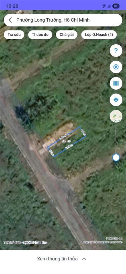 Không có lô thứ 2 bán đất kdc sở văn hóa thông tin 5x17m giá chỉ (5,95 tỷ)