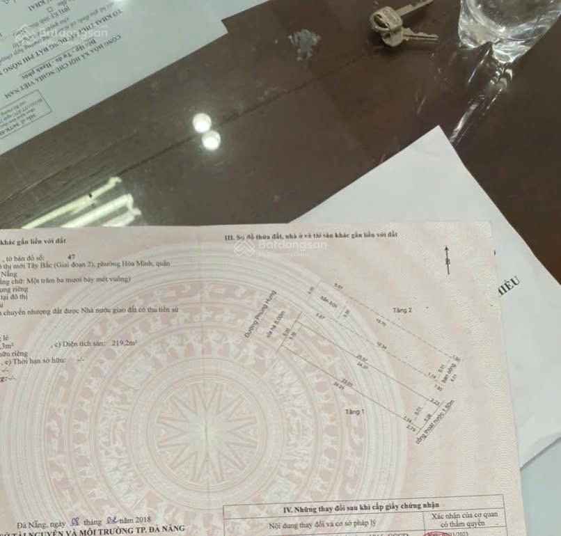 Bán nhà 2 tầng 137m2 đường phùng hưng thông biển giá tốt