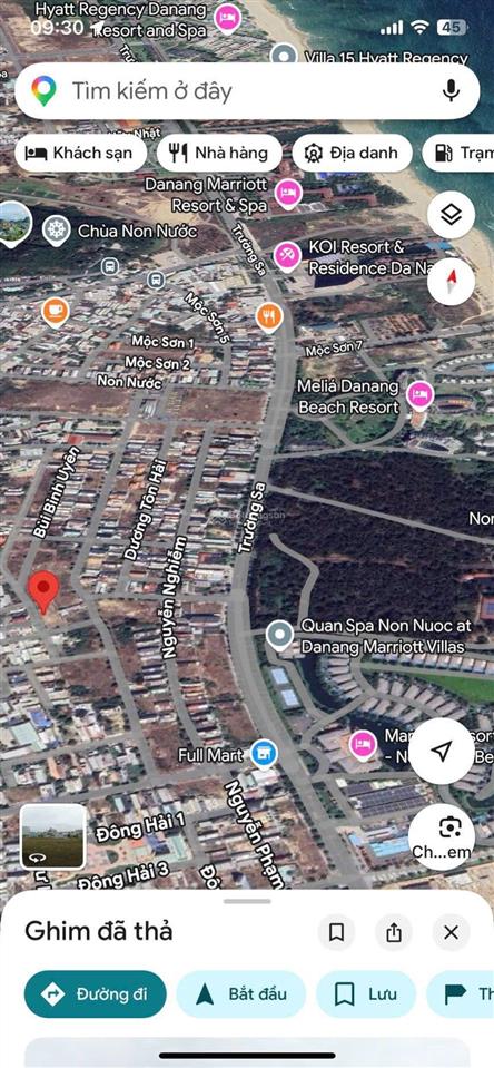 Bán 100m2 đất đường bùi bỉnh uyên gần bãi tắm non nước giá 4,6 tỷ