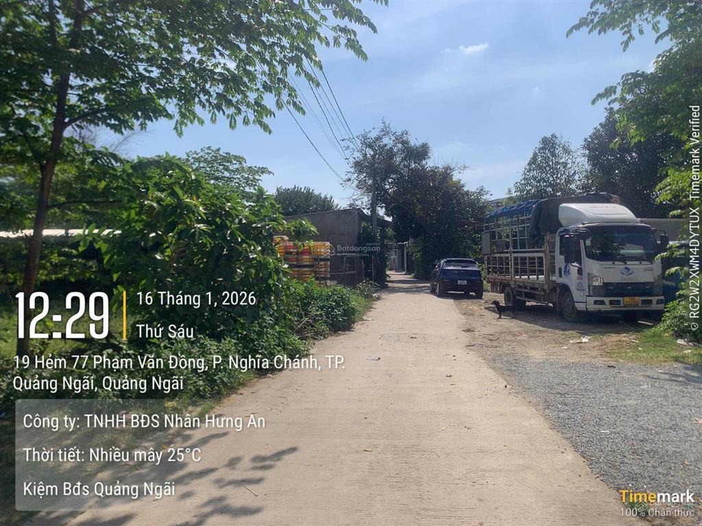 Bán mảnh vườn 408.9mv, có 200mv thổ cư ngay quảng trường tỉnh quảng ngãi, giá 8.4 triệu/mv tlcc