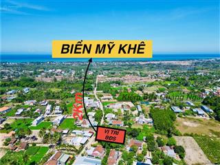 Bán đất thổ cư tịnh khê quảng ngãi 175m2 (10x35m) full tc, gần biển mỹ khê, 750 triệu tl