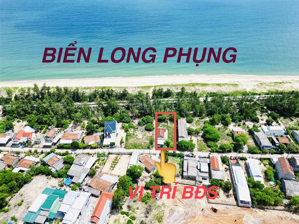 Bán đất góc mặt biển long phụng (đức lợi cũ) mộ đức quảng ngãi 450m² có 415m² thổ cư giá 10tr/m² tl