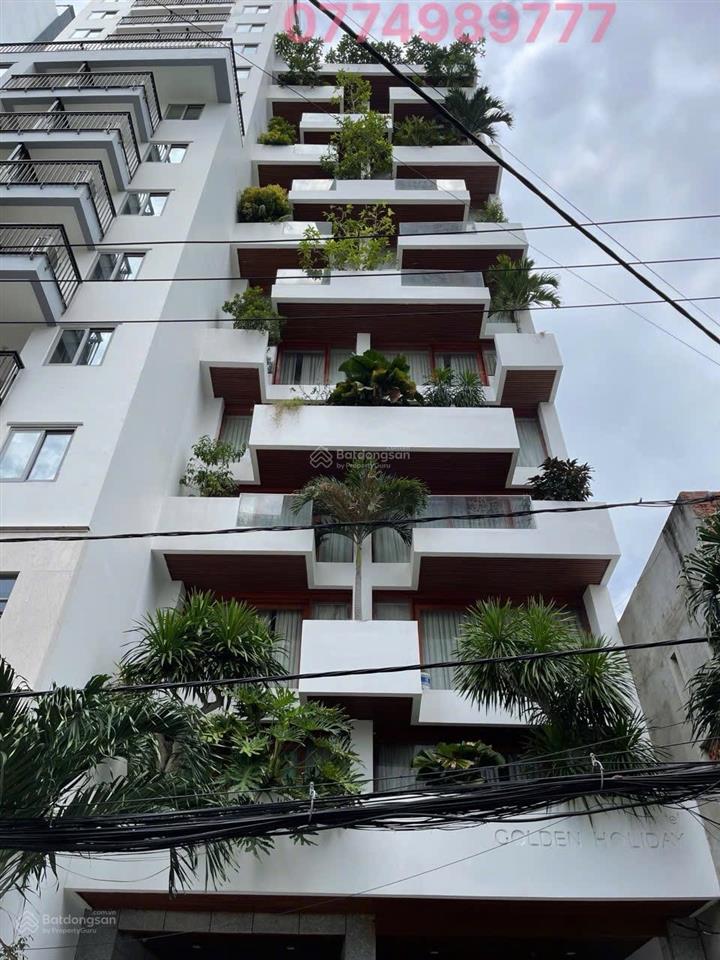 Bán khách sạn 3 sao đạt giải 3 về kiến trúc xây dựng,12 tầng,48 phòng đường trần quang khải