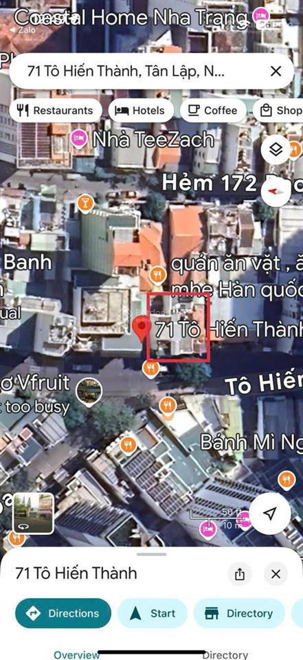 Bán lô đất siêu vip góc 2 mặt tiền đường tô hiến thành, nha trang, tỉnh khánh hoà