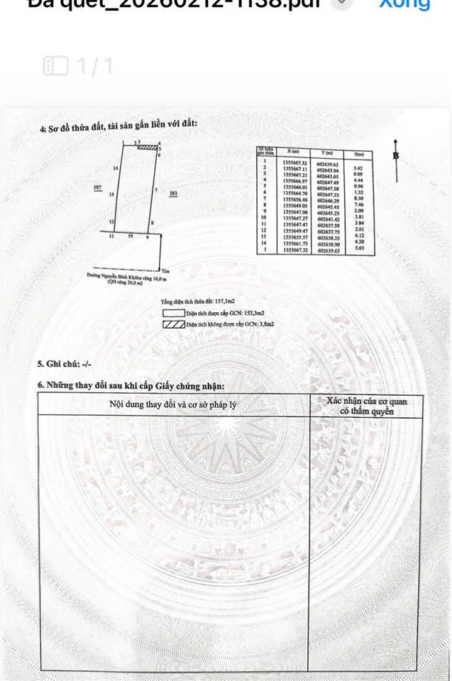 Bán đất mặt đường nguyễn bỉnh khiêm, phường nha trang, cách nhà khách t78 tầm 200m