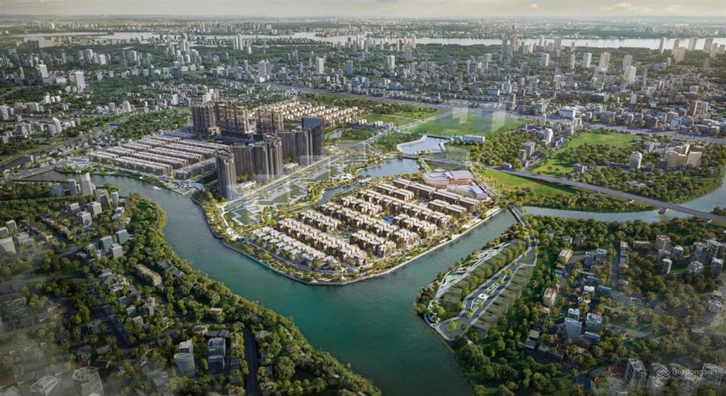 Bán đảo sola khu villa compound trong đại đô thị all  in  one 117,4ha tại the global city