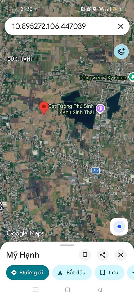 Đất thổ cư 125m2 gần kdc cát tường phú sinh, giáp hóc môn, giá chỉ 680 triệu
