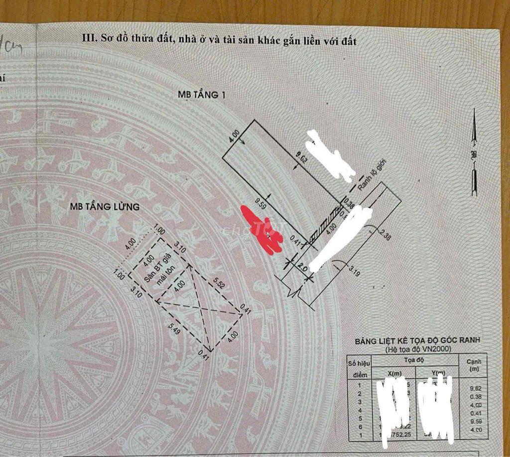 HẺM XE HƠI- LÊ TRỌNG TẤN-KHÔNG QUY HOẠCH- KHÔNG LỖI- DT 4x11-