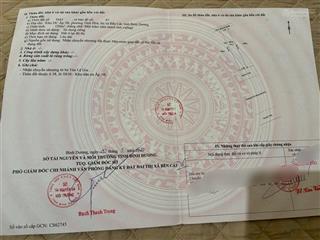 Cần bán n13 đường nhựa lớn 36m mỹ phước 4, bến cát