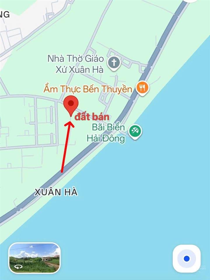Bán lô đất view biển xuân hà  hải đông  hải hậu
