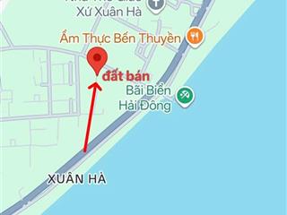 Bán lô đất view biển xuân hà  hải đông  hải hậu