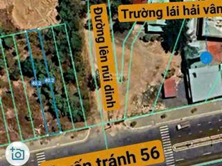 Chính chủ bán đất mặt tiền tuyến tránh quốc lộ 56, tân hải, tp. cảng phú mỹ