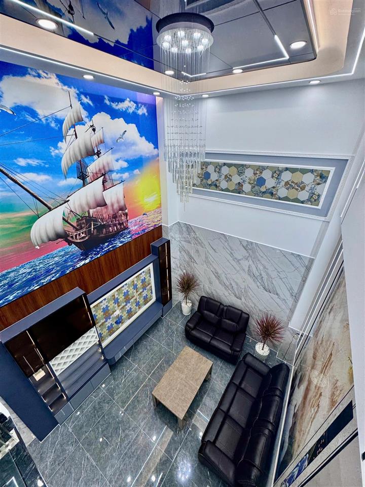 Bán nhà đường mã lò lê văn quớithiết kế hiện đại full nội thất hẻm xe tải