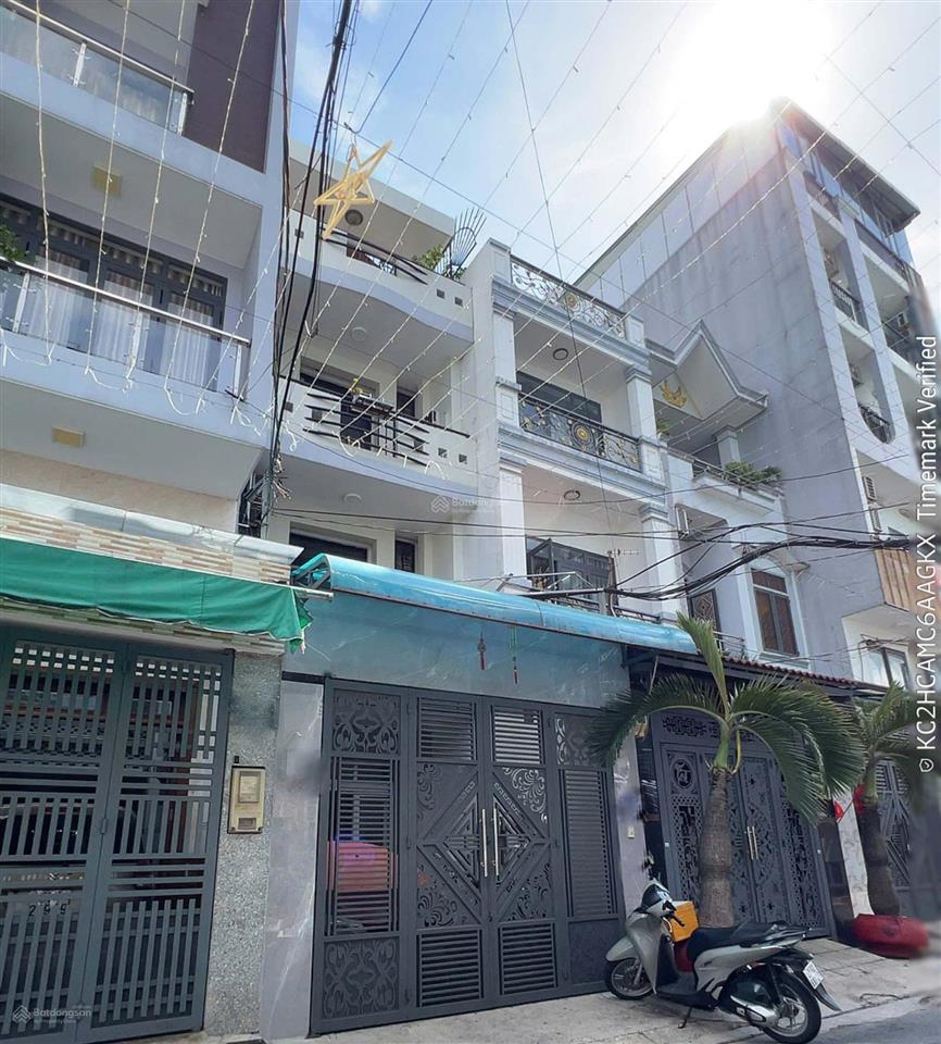 Hẻm 8m đường lê sát dt 4x25m, 4 tấm, giá 10.6 tỷ tl chính chủ