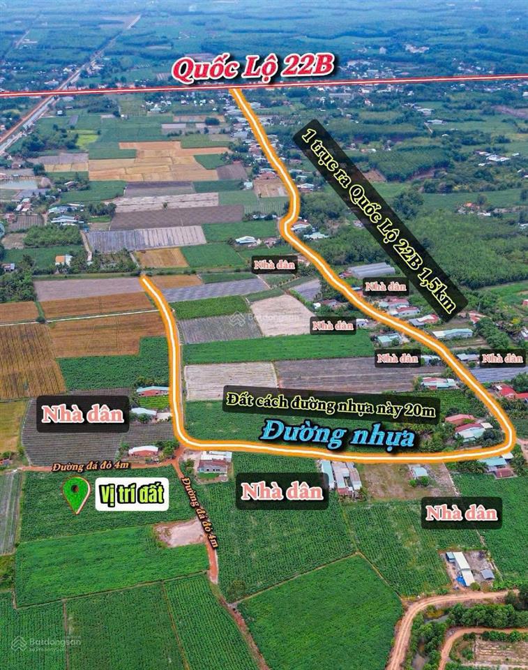 Chủ bán nhanh lô đất full thổ cư tại xã thạnh bình, tây ninh,  0388 461 *** ngọc dung