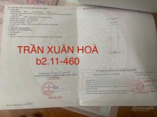 Bán đất tại trần xuân hòa, 6 tỷ, 100m2, biển sơn thuỷ chính chủ