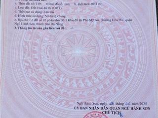 Bán đất phú mỹ an, nguyễn cửu vân 7m5 hướng nam gần đào duy tùng