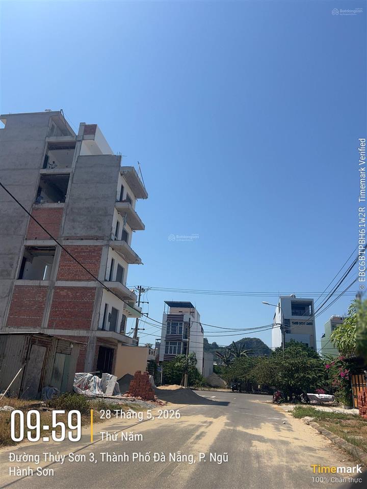 Bán đất cặp đất thủy sơn 3, hòa hải, ngũ hành sơn, đà nẵng, 225m² giá tốt hot! biển sơn thủy