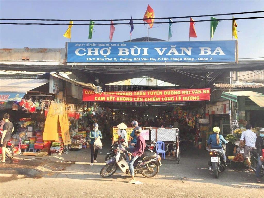 Nhà 10 x 11m mặt tiền bùi văn ba, p. tân thuận đông. q7 cầu thủ thiêm 4 đang khởi công