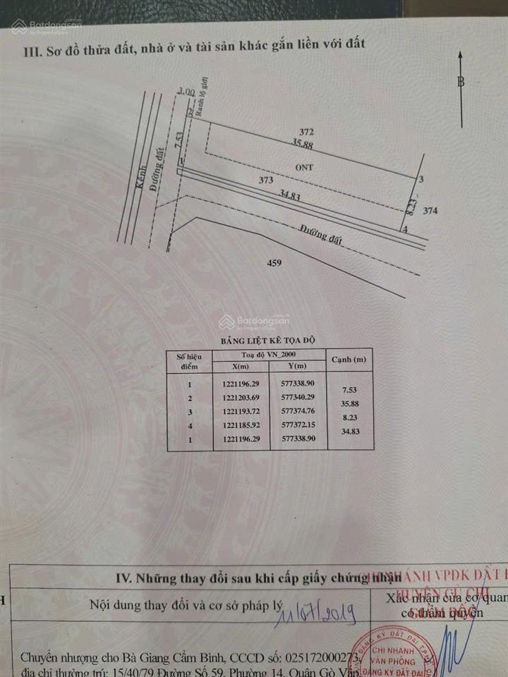 Bán đất tại xã trung lập hạ, củ chi, hồ chí minh, giá ưu đãi 1,4 tỷ, 278 m2