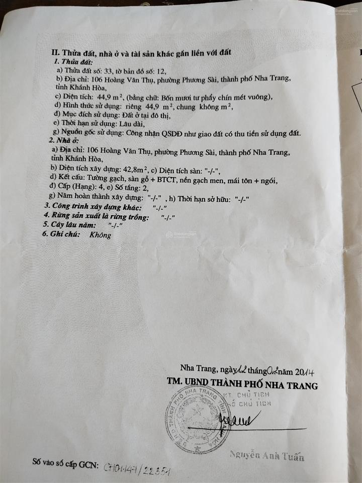 Nhà phố khu kinh doanh sầm uất đường hoàng văn thụ