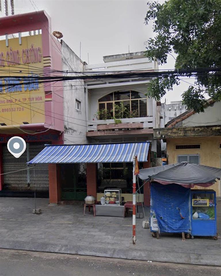 Bán hà mặt tiền 5.1 m trần hưng đạo  tuy hoà, nở hậu, mặt sau hẻm xe hơi, hướng nam thoáng mát