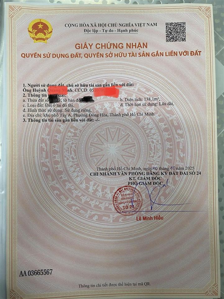 Nhà gần siêu thị go đông hoà ngang 7m tổng 138m trệt lầu giá 6,9 tỷ tl