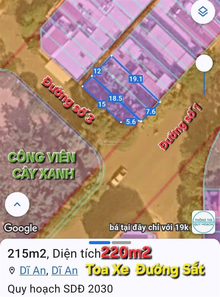 Chính chủ cần bán đất dự án tòa xe lửa vincom 550 góc 2 mặt tiền