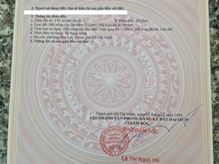 5x40m đất hoà lợi có 80m2 thổ cư đường vành đai khu công nghiệp xây trọ hoặc cất nhà