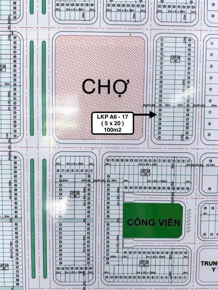 Tin nóng hổi  đất đẹp đang tìm chủ mới! chính chủ có 100m2 đất kdc daresco đối diện chợ  giá mềm