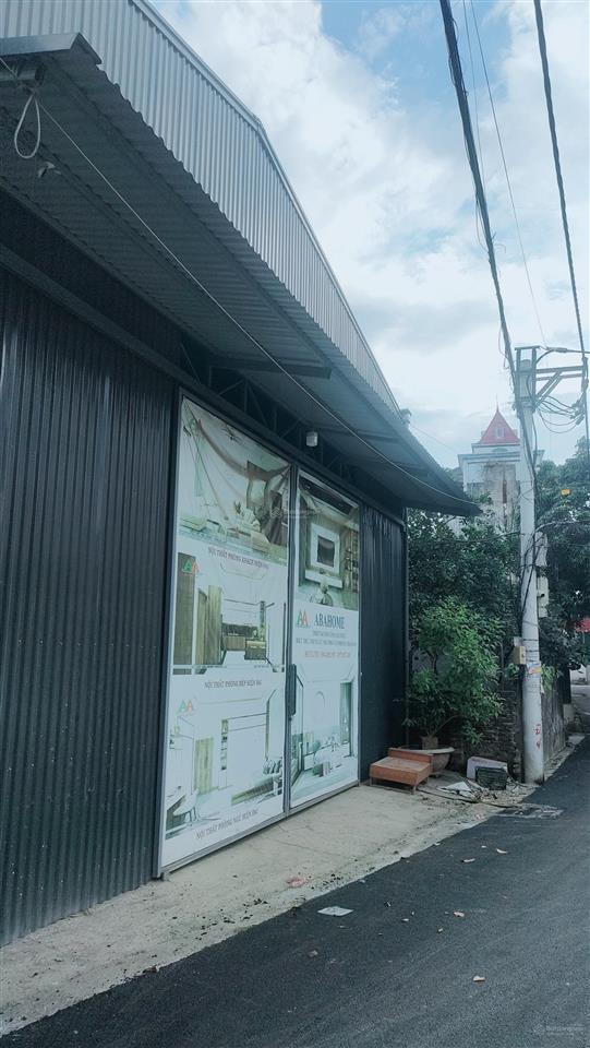 Lô góc kho xưởng đất thổ cư ngõ thông ô tô tải đỗ cửa tại xã hưng đạo, đại thành, quốc oai, hà nội