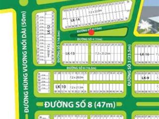 Bán đất đs4 kdc greencity đồng tâm p6 aeon tân an dt 7,2x22m, giá 4,5 tỷ tl.  0908 951 *** kim long