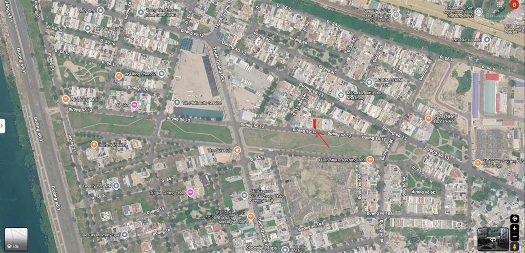 Bán lô đất nền sth21b.03 đường số 12 kđt lê hồng phong 2 (hà quang 2) nha trang