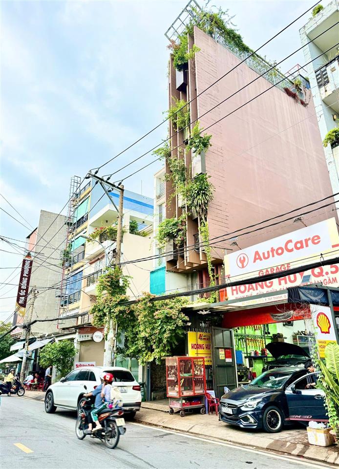 Bán nhà mtkd nguyễn hữu tiến, dt 3,2x24m đúc 1 lửng 4 lầu sân thượng giá 9,9 tỷ